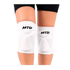 MTD - RODILLERAS DEPORTIVA PARA VÓLEY CON GEL MATADORCITA ADULTO BLANCO
