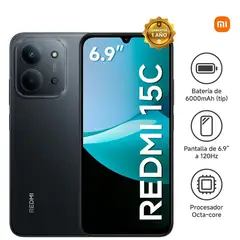 XIAOMI - Celular Redmi 15C 4GB + 256GB