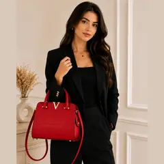 GENERICO - Cartera Luxury Roja para Mujer - Victoria Gold