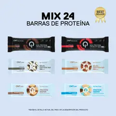 Qnt - Pack de 24 Barras de Proteína variadas