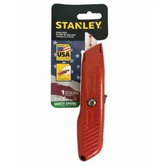 STANLEY - Cuchilla Interlock Autorretráctil Cutter Profesional de Alta Resistencia