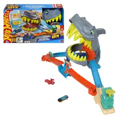 HOT WHEELS - City Pista Tiburón Chomp Beach