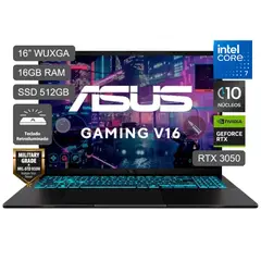 ASUS - Laptop Gamer Core 7 RTX3050-6GB 16GB RAM 512GB SSD Win11 - V3607VJ-RP096W