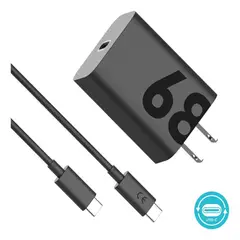 MOTOROLA - Cargador Turbo Power 68w con Cable Tipo Usb C - C