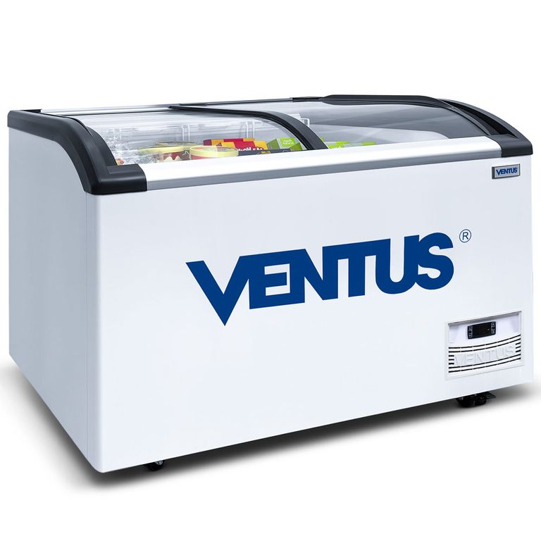 Congeladora Dual Tapa de Vidrio Curvo CTV-620Q PRO -