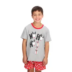 MOTA - Pijama Corto Niño Navidad Algodón MT30196