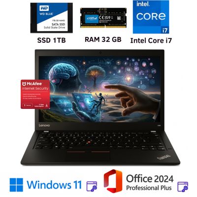 Laptop HP ProBook T460 Intel Core I7, 32GB RAM SSD de 1TB+Windows 11 Pro+Office 2024PP+Mc Afee