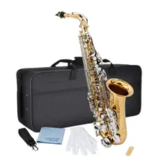 CALIFORNIA - Saxo alto Dorado ORIGINAL con llave Niquelada