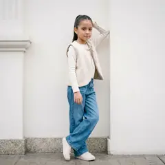 GENERICO - Chaleco Lazo Beige Niña Angela Kids
