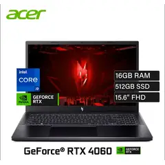 ACER - LAPTOP NITRO V15-51-93PU / INTEL i9-13900H / 512 GB SSD / 16 GB / RTX 4060 / 15.6" 144HZ
