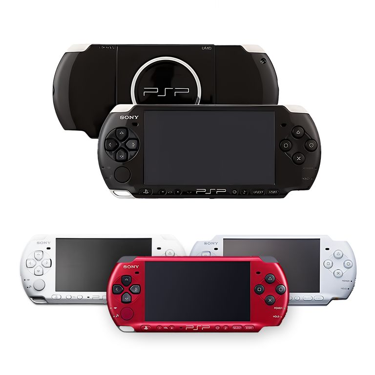 Consola portatil original PSP 3000 NEGRO +1000 Juegos