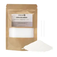 INSPIRA - Cera de Palma en arena 200 g para Velas