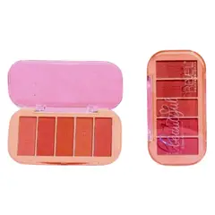 GENERICO - Rubor Revel Cheks 05 Colores Blusher Beautiful Paleta