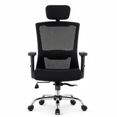 GENERICO - Silla de Oficina Ergonómica Haven N49 Base de Acero y Soporte Lumbar