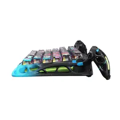 GRAVASTAR - Teclado MERCURY V75 PRO HE Cableado Ingles NEON GRAFFITI