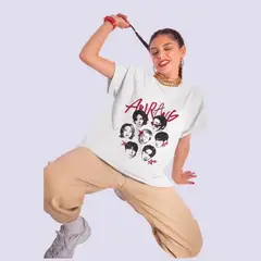 GENERICO - POLO OVERSIZE DE BTS - ECLIPSE