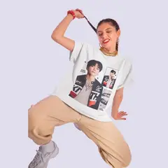 GENERICO - POLO OVERSIZE DE BTS - ECLIPSE