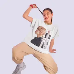 GENERICO - POLO OVERSIZE DE BTS - ECLIPSE