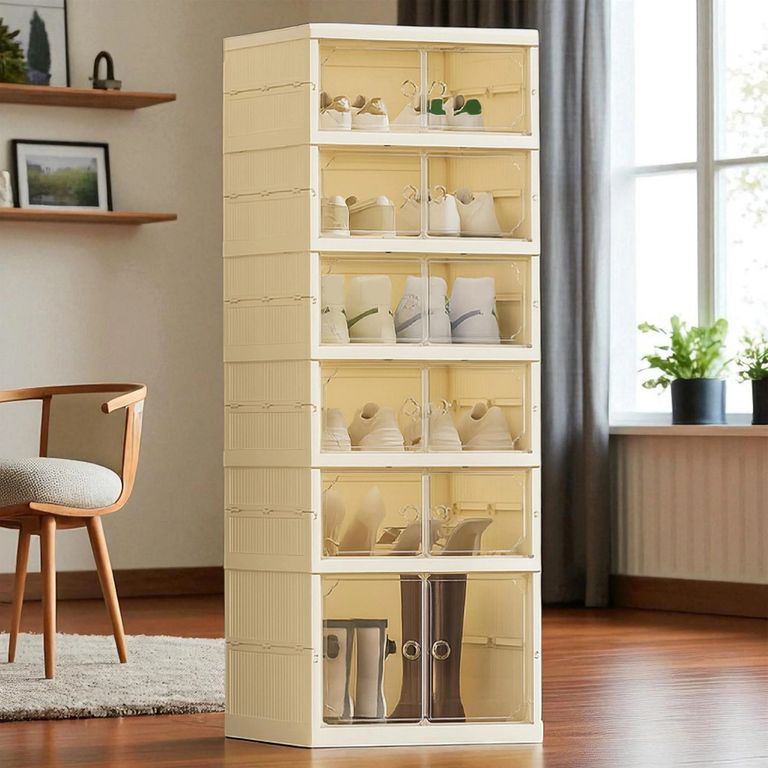 Organizador De Zapatos Botas Resistente Para 12 Pares Con Pu