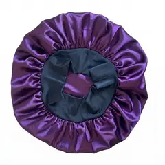SANTOS RIZOS - Gorro de Satín AntiFrizz para dormir y cuidar definición