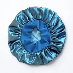 SANTOS RIZOS - Gorro de Satín AntiFrizz para dormir y cuidar definición