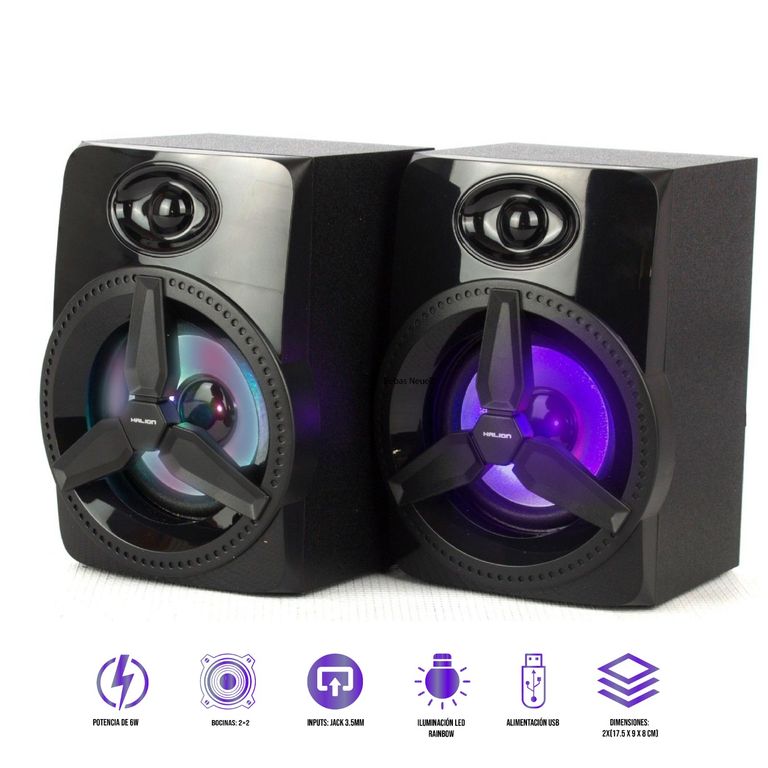 PALANTE 2.0 GAMER USB HA-S263 LED hélice