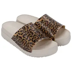ZAXY - Sandalias Mujer Casual Print Up Animal
