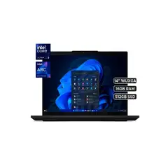 LENOVO - THINKPAD E14 GEN 6 CORE ULTRA 5 125U 16GB 512GB SSD 14 WUXGA WIN 11 PRO