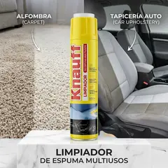 KNAUF - LIMPIADOR MULTIUSOS MUEBLES TAPICES ALFOMBRAS EN SPRAY 650ML - FACIL DE USAR