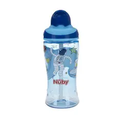 NUBY - Botella 360 Ml Sport Azúl