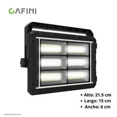 OEM - Proyector Portátil de Iluminación de 150W con Panel Solar CN-L3904T