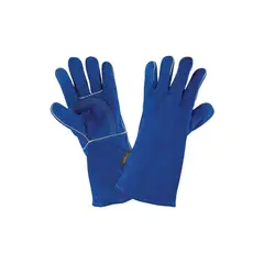Truper - Guantes para soldador, reforzados, azules, - 15246