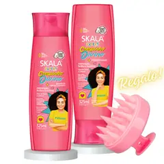 Skala - KIT SHAMPOO Y ACONDICIONADOR KIDS HIDRATACIÓN Y CONTROL DE FRIZZ