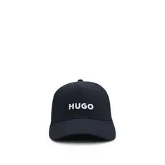 BOSS - Gorra de sarga de algodón con logo