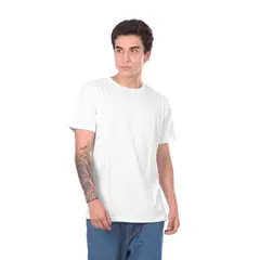 NEW YORK STARS - Polo Manga Corta - Blanco