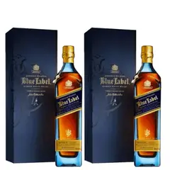 JOHNNIE WALKER - Whisky Blue Label 750ml - 2 Unid