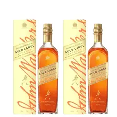 JOHNNIE WALKER - Whisky Gold Label 750 ml - 2 unid