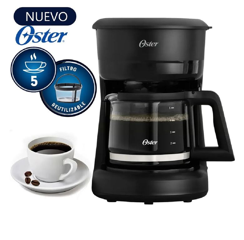 CAFETERA 5TZ DE FILTRO REUTILIZABLE BVSTDCS51B NEGRA