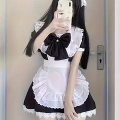 GENERICO - Vestido Lolitas Disfraz Cosplay Lolita mucama Lucy