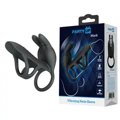 SEX TOY - Party Up Mark Anillo Vibrador con Funda