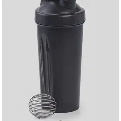 GENERICO - Tomatodo Shaker Deportivo Con Bola Mezcladora Para Proteína Y Batidos - Negro