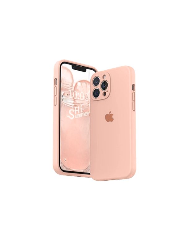 CASE SILICONA IPHONE 15 PRO ROSADO