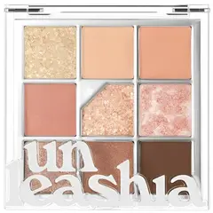 UNLEASHIA - Glitterpedia Eye Palette 6.6g N°3 All of Coralpink