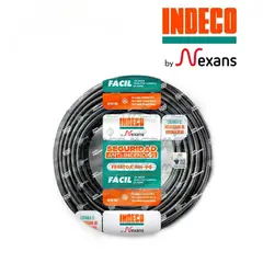 INDECO - CABLE NH-90 LIBRE HALOGENO 4mm2 NEGRO 100m