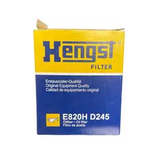 GENERICO - Filtro de aceite Hengst E820H D245 Original OEM para BMW