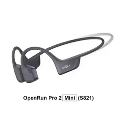 Shokz - OpenRun Pro 2 Mini S821 Bone Conduction Bluetooth Headphones Black