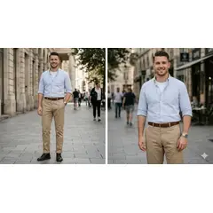 GENERICO - PANTALON DRILL PARA HOMBRE