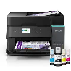 EPSON - Impresora L6370 Multifuncional EcoTank WiFi Ethernet Dúplex ADF Color Tinta Continua