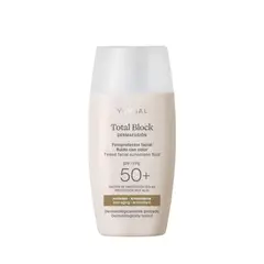 Yanbal - Protector Facial con Color Total Block Derma SPF 50+