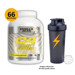 CELLUCOR - C4 WHEY PROTEIN 5LB SABOR VAINILLA - SHAKER
